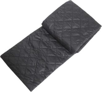 Chanel Pre-owned Gewatteerde Stola - Dames - Vintage Accessoires - Zwart - ONE Size - Vintage