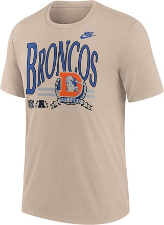 Nike Denver Broncos Rewind Nike Mens NFL T-Shirt in Brown | NJFD05Y8WV-KCB