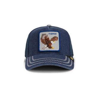 Goorin Brothers Adelaar Roofvogel Truckerpet - unisex - Petten - Blauw - ONE Size - Accessoires