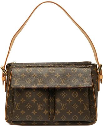 Louis Vuitton Pre-owned Shoulder Bags, female, Brown, Size: ONE SIZE Pre-owned Printed Shoulder Bag