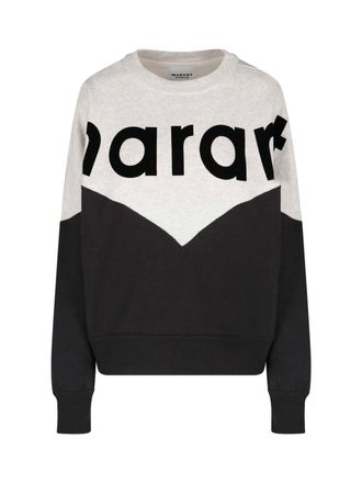 Isabel Marant Two-Tone Chevron Pattern Sweater
