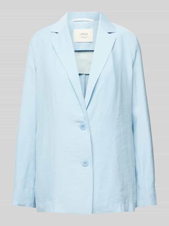 Lanius Lanius Blazer mit Reverskragen in Hellblau, Gr&ouml;&szlig;e 38