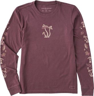 Life is good Long Sleeve Crusher T-Shirt