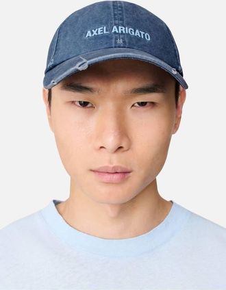 Axel Arigato AA Logo Cap in Blue at Nordstrom