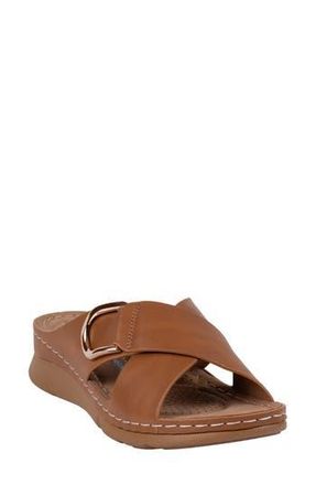 Good Choice Shoes Eanna Wedge Sandal in Tan at Nordstrom Rack, Size 7.5