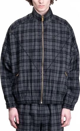 Willy Chavarria Ruff Rider Jacket In Charcoal