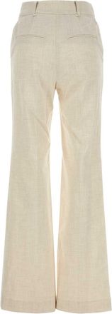 C & M Camilla and Marc Womens Floris Pant Beige Polyester