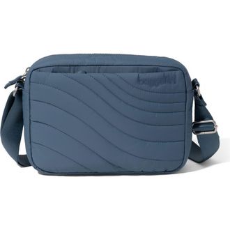 Baggallini Set Wave Crossbody Bag in Mist Wave Puff at Nordstrom