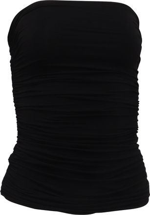 The Row Kriza Top In Black Viscose