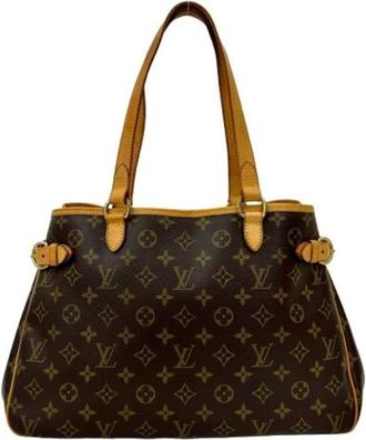 Louis Vuitton Pre-owned Shoulder Bags, female, Brown, Size: ONE SIZE Pre-owned Leather Shoulder Bag