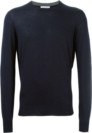 Brunello Cucinelli Crew-Neck Cashmere-Silk Sweater - Mens - Cashmere/Silk