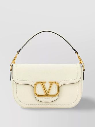 Valentino Garavani leather shoulder bag strap adjustable