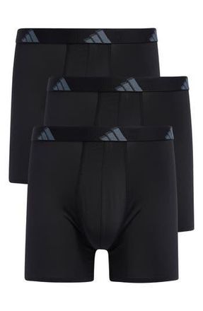 adidas All Day Microfiber Boxer Brief in Black at Nordstrom Rack, Size X-Large