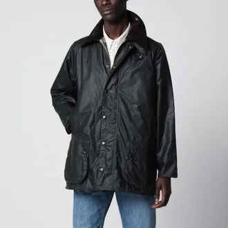 Barbour Sage green Beaufort waxed jacket