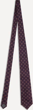 Brunello Cucinelli Geometric silk Tie Male UNI