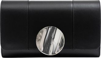 Perrin Paris Le Disque Clutch in Black at Nordstrom