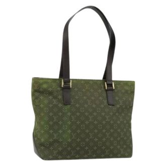 Louis Vuitton Pre-owned Tote Bags, female, Green, Size: ONE SIZE Pre-owned Vintage Tote Bag
