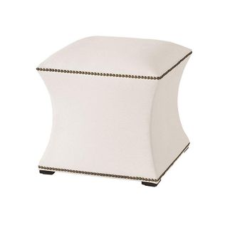 Ballard Designs Courbe Ottoman with Nailheads - Ballard Designs