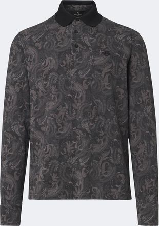 Etro Polo in piqu&eacute; di cotone con stampa
