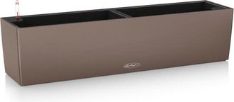 Lechuza Maceta Lechuza Marr&oacute;n Polipropileno Rectangular