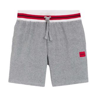 HUGO BOSS Hugo Heren Jaxon Contrast Tailleband Shorts (Grijs)