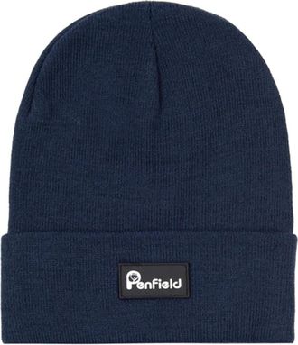 Penfield Smooth-Knit Beanie - unisex - Hoeden - Blauw - ONE Size - Accessoires
