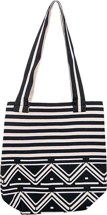 Generic Woman Beach Weaving Shoulder Bag Ladies Trendy Summer Hand Bag Shoulder Bags for School (Dark Gray, One Size)