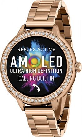 Reflex Active Womens RA41-4096 Series 41 Smartwatch - Rose Gold - One Size