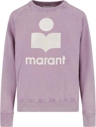 Isabel Marant Pink Milly Cotton Crewneck Sweatshirt
