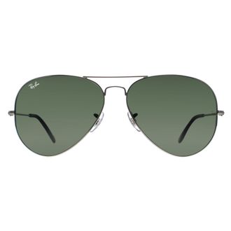 Ray-Ban Aviator Silver Grey Mirror Sunglasses