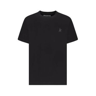 Golden Goose T-Shirts, male, Black, Size: L Star Collection T-shirt