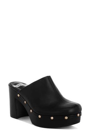 Rag & Co. Benji Block Heel Platform Clog in Black at Nordstrom Rack, Size 8