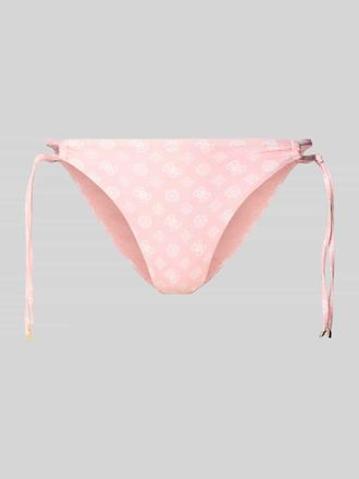 Guess Bikinihose mit seitlicher Schn&uuml;rung Modell SOLEIL in Rosa, Gr&ouml;&szlig;e XL