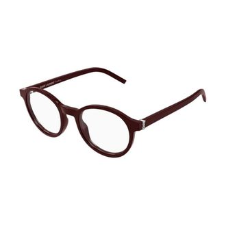 Saint Laurent Optical Frame - unisex - Brillen - Rood - 50 MM - Accessoires