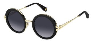 Marc Jacobs Grey Gradient Round Ladies Sunglasses MJ 1102/S 0807/9O 50