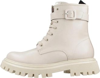 ASSO Bot&iacute;n Anfibio Londra - Dames - Veterlaarzen - Beige - 38 EU - Schoenen