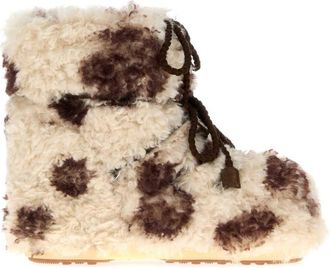 Moon Boot Brown Two-Tone Boots