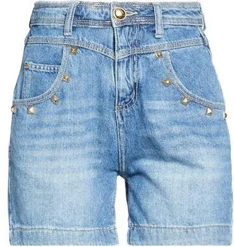 Yes-Zee PARTES DE ABAJO - Shorts vaqueros en YOOX.COM