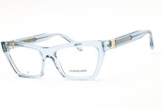 Ferragamo SF3021 450 Transparent Azure 54mm