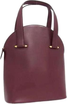 Cartier Pre-owned Handbags, female, Red, Size: ONE SIZE Pre-owned Vintage Leather Handbag