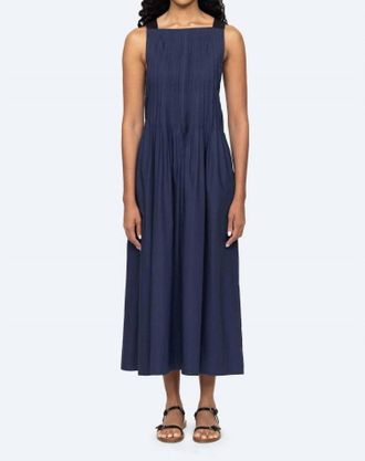 Sea New York Adele Sportswear Tank Dress In Navy Blue