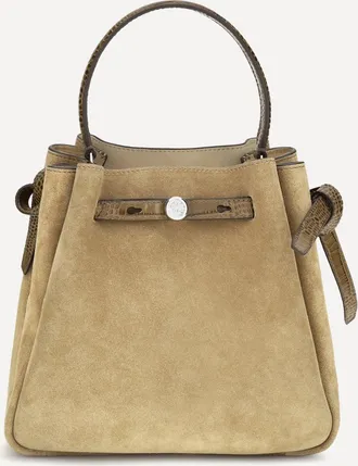 Tory Burch Borsa a Secchiello Romy in suede Woman UNI