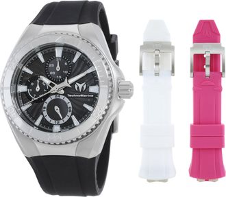 Technomarine Cruise Quartz Black Dial Unisex Watch TM-124021