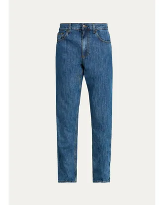 Burberry Mens Danny Straight-Leg Jeans