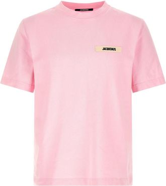 Jacquemus Pink Logo T-shirt