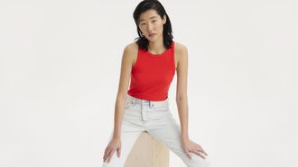 Levi's Dreamy Tank Top - Womens - 2XS - Red