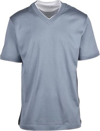 Eleventy T-shirt - Heren - T-shirts - Grijs - M - Katoen - Tops