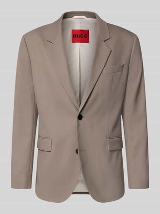 HUGO BOSS Regular Fit Anzugsakko mit Viskose-Anteil Modell Karlo243X in Hellbraun, Gr&ouml;&szlig;e 102