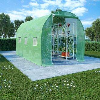 vidaXL Greenhouse 73.8 ft&sup2; 135x78.7x78.7 8164