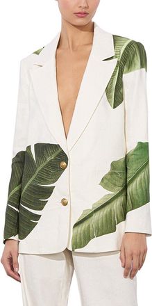 Alice & Olivia Alice + Olivia Slim Long Blazer